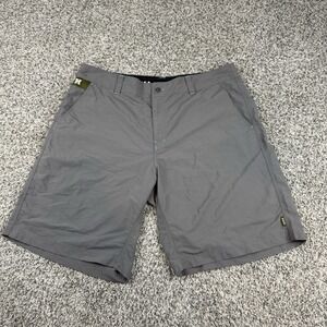 Howler Brothers Horizon Hybrid Shorts Mens 38 Gray Nylon Quick Dry Fishing